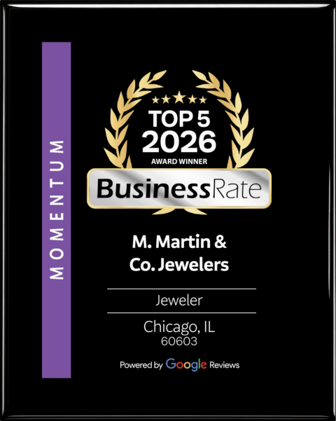 M. Martin & Co. Jewelers BusinessRate Top 5 2026 Award Winner Chicago